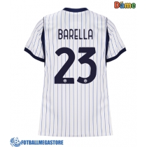 Fotballdrakt Dame Inter Milan Nicolo Barella #23 Bortedrakt 2026-27 Kortermet
